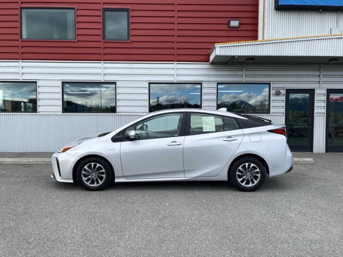 2019 SILVER TOYOTA PRIUS Limited (JTDKARFU8K3) with an 1.8L engine, Continuously Variable transmission, located at 1960 Industrial Drive, Wasilla, 99654, (907) 274-2277, 61.573475, -149.400146 - Photo#1